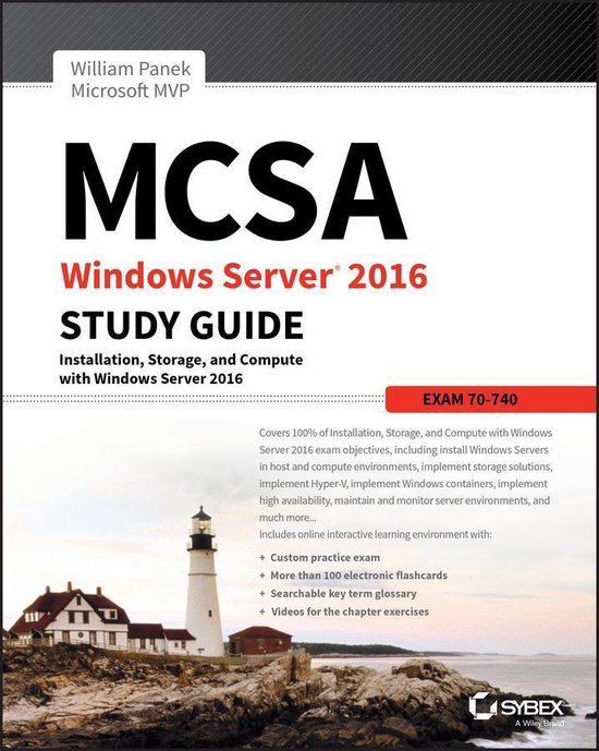 MCSA Windows Server 2016 Study Guide: Exam 70-740 - cover