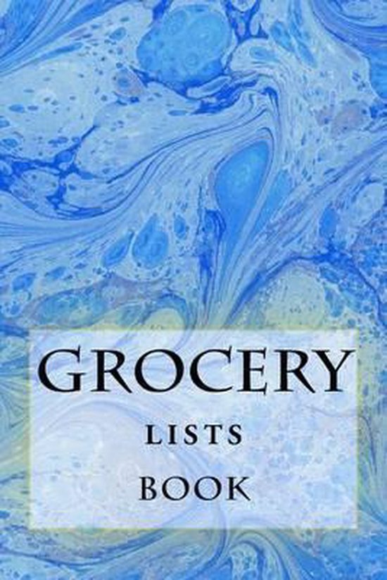 Turn Your Life Into a Book- Grocery Lists Book - cover