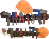 Casque de construction et ceinture à outils - Outils jouets pour enfants