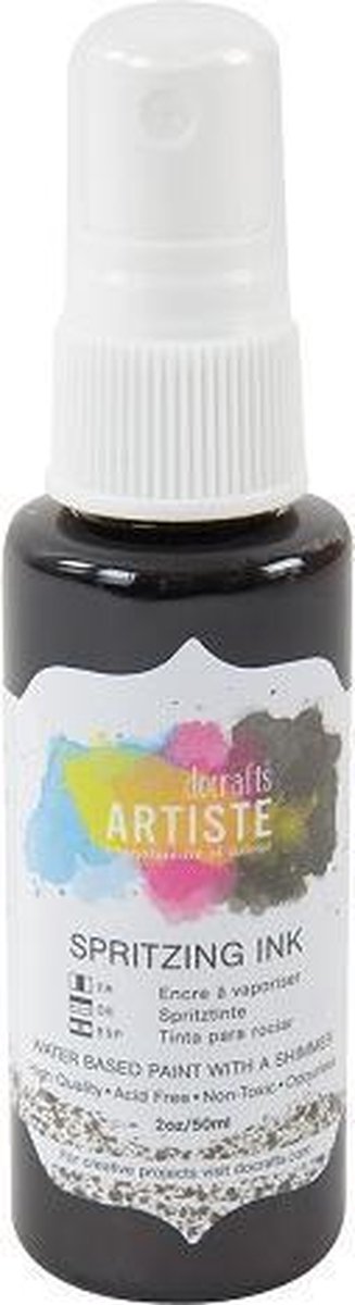 Spritzing Ink 2oz - Gold Stone