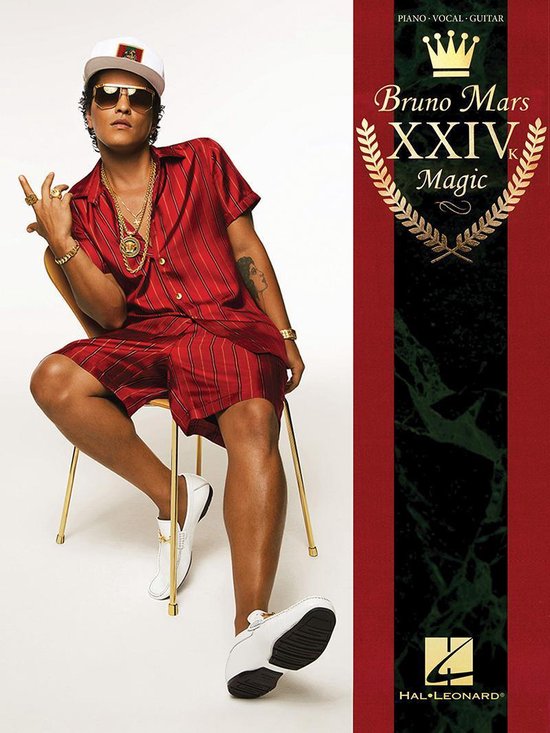 Bruno Mars - 24K Magic Songbook - cover
