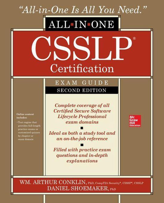CSSLP Certification All-in-One Exam Guide, Second Edition - cover