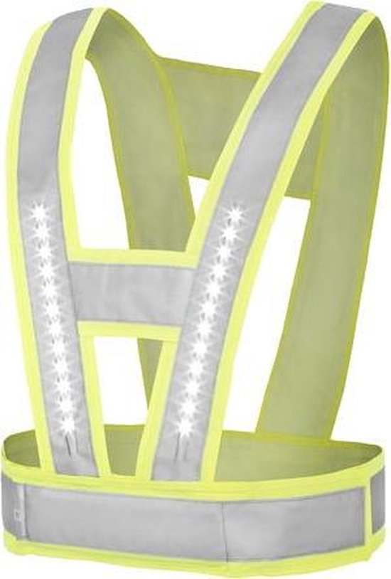 Avento Sports Safety Vest LED Rechargeable Avento Sports Safety Vest LED Rechargeable