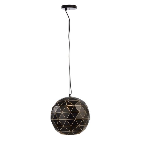 Deko-Light Asterope Round 400 - Hanglamp Metaal - Rond - Mat Zwart - Modern - Geschikt voor LED