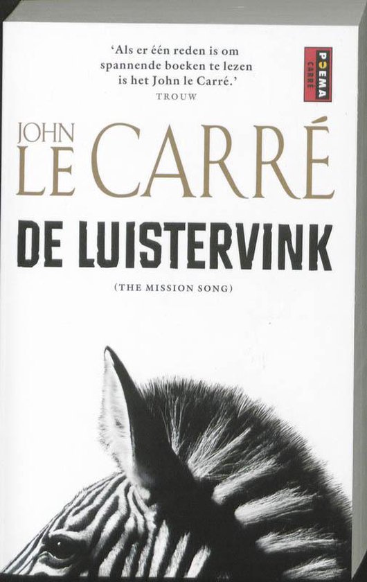Cover van het boek 'De luistervink' van  Carre