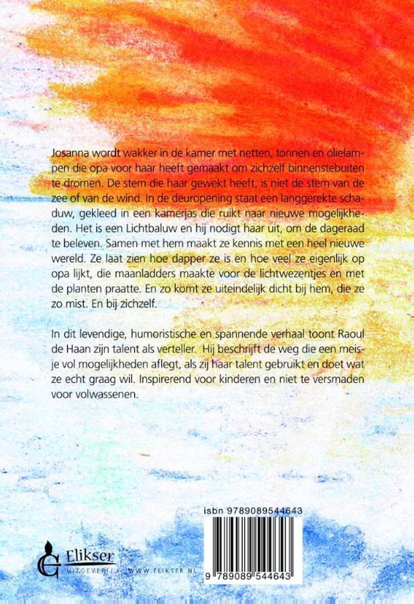 Josanna en de lichtbaluw - back cover