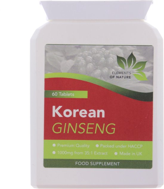 Korean Ginseng/ Koreaans Ginseng