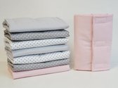 Bedbumber Enkel Dolly-Grijs met witte sterren