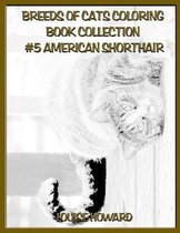 Breeds of Cats Coloring Book Collection #5 American Shorthair