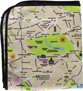 Picknickkleed met de plattegrond van London