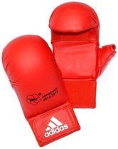 adidas WKF Karatehandschoen Met Duim Rood Large