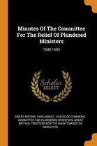 Minutes of the Committee for the Relief of Plundered Ministers
