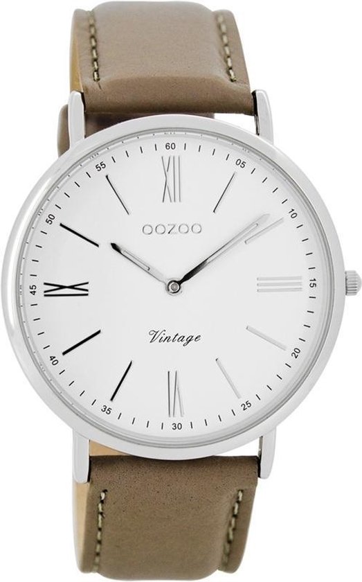 OOZOO Timepieces Horloge Vintage Rosé/Wit | C9917 | Shop Online