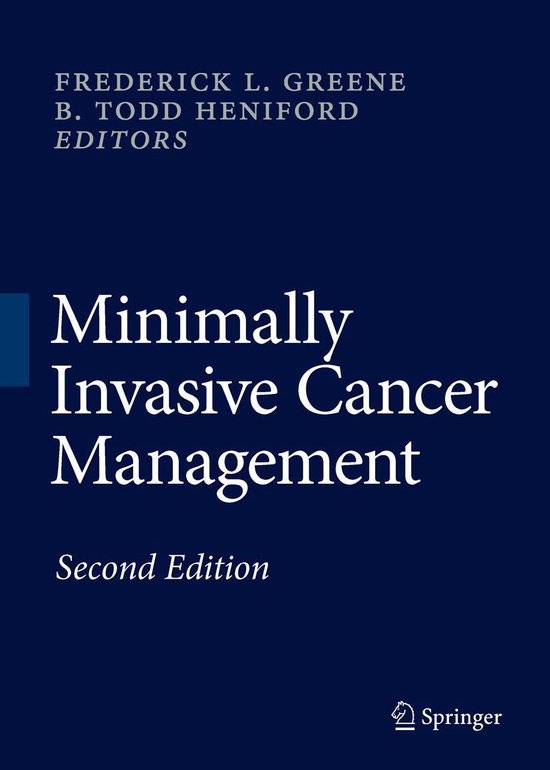 Medicine (R0) - Minimally Invasive Cancer Management - cover
