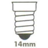 Gloeilamp Tip kaars lamp E14 15 watt 240 Volt helder