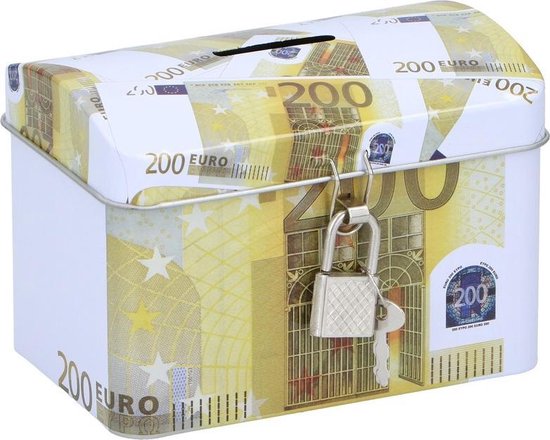 Tirelire Et Billet De 200 Euros