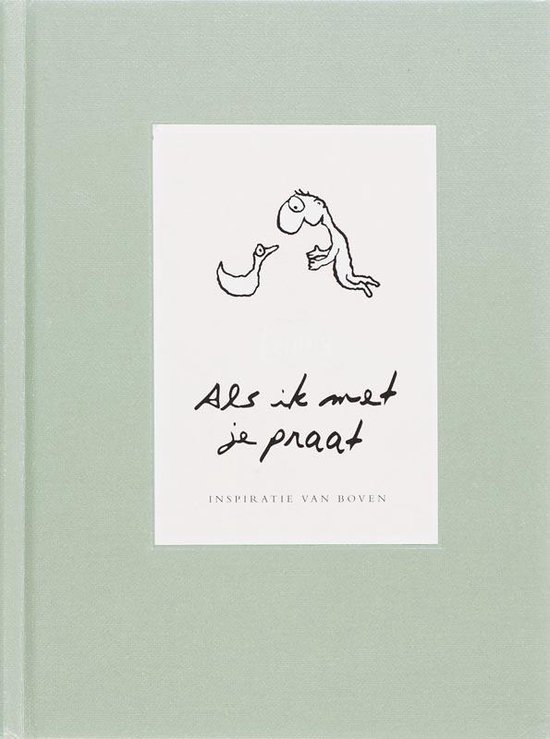 Cover van het boek 'Als ik met je praat'