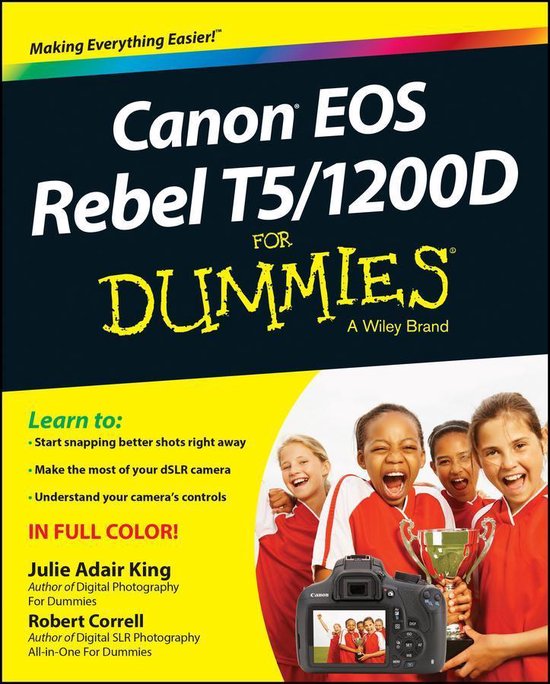 Canon EOS Rebel T5/1200D For Dummies - cover