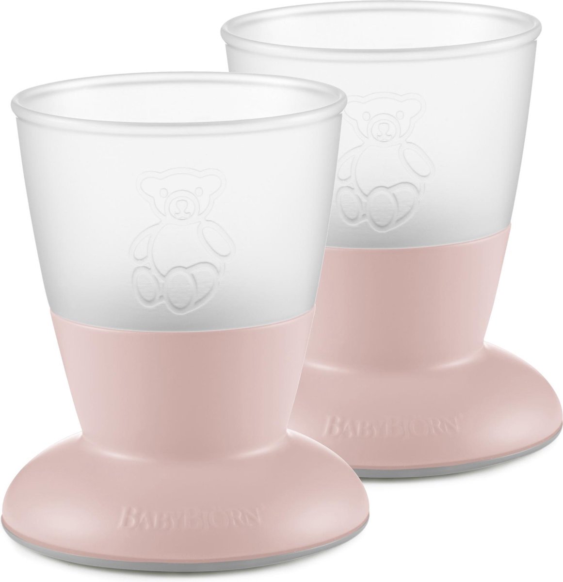 Goedkoopste BabyBjörn Baby Drinkbeker - 2 stuks - Pastelroze