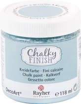 CHALKY FINISH DECOART RAYHER BLAUWGRIJS 118ml