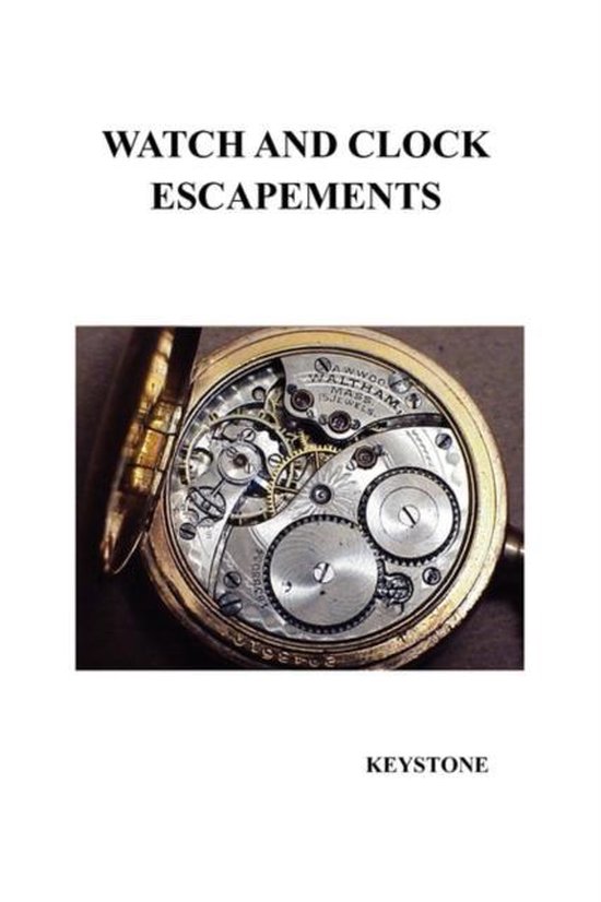 Watch and Clock Escapements - cover
