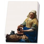 Bekking & Blitz - Memoblok - Memo blocnote - Notitieblok - Kunst – Uniek design - Het Melkmeisje - The Milkmaid - Johannes Vermeer - Collectie Rijksmuseum Amsterdam