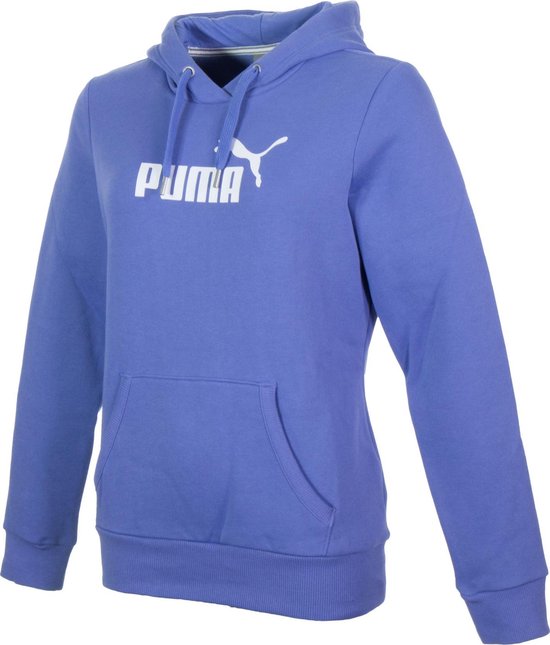 Puma Essential Fleece Sweater Dames heeft Sporttrui - Maat S - Vrouwen -  paars/wit | bol.com