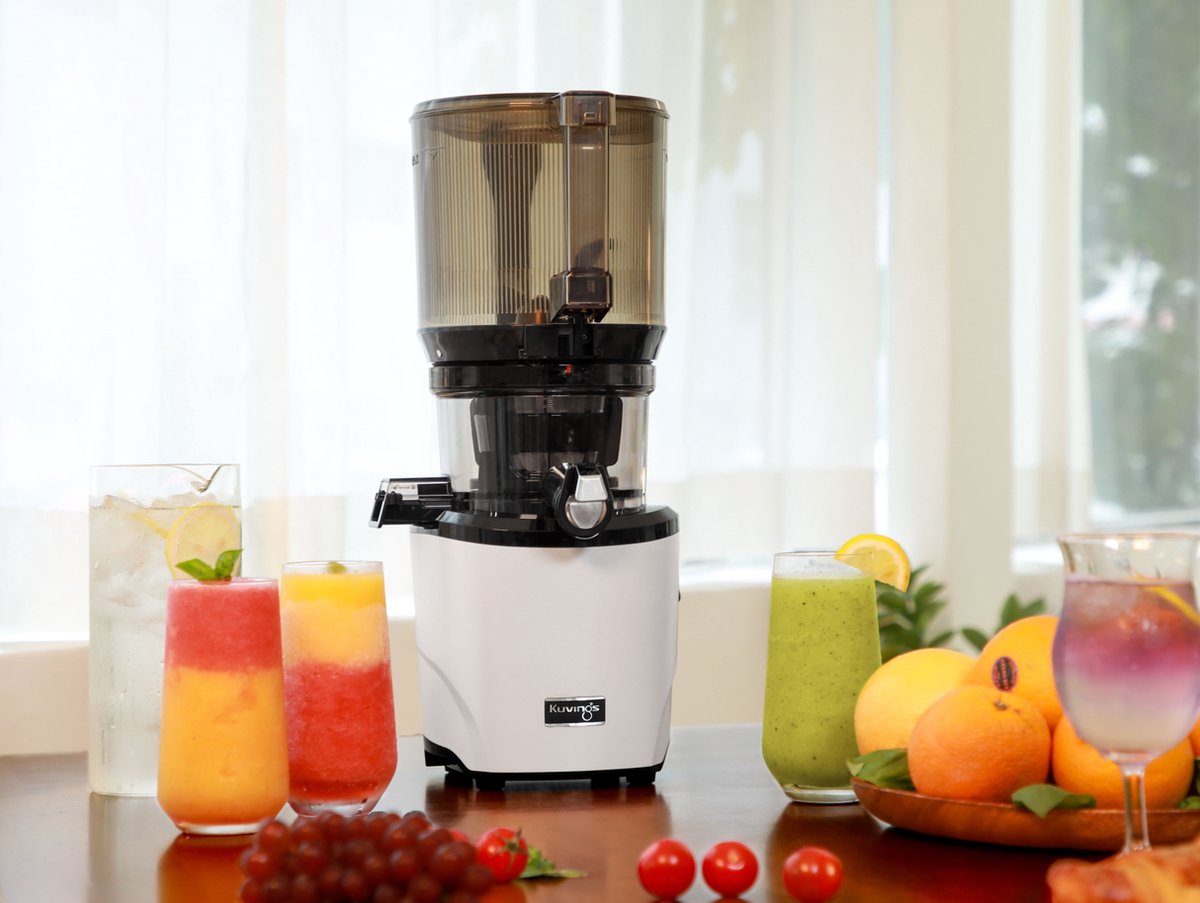Kuvings AUTO10S - Slowjuicer - Juicer - Groenten en Fruitpers - Wit thumbnail 2