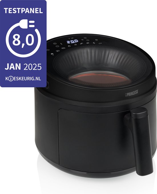 Princess Digitale Airfryer XL 182020 - Inhoud 3.2 liter - Makkelijk schoon  te maken – Zwart : Amazon.nl: Wonen & keuken