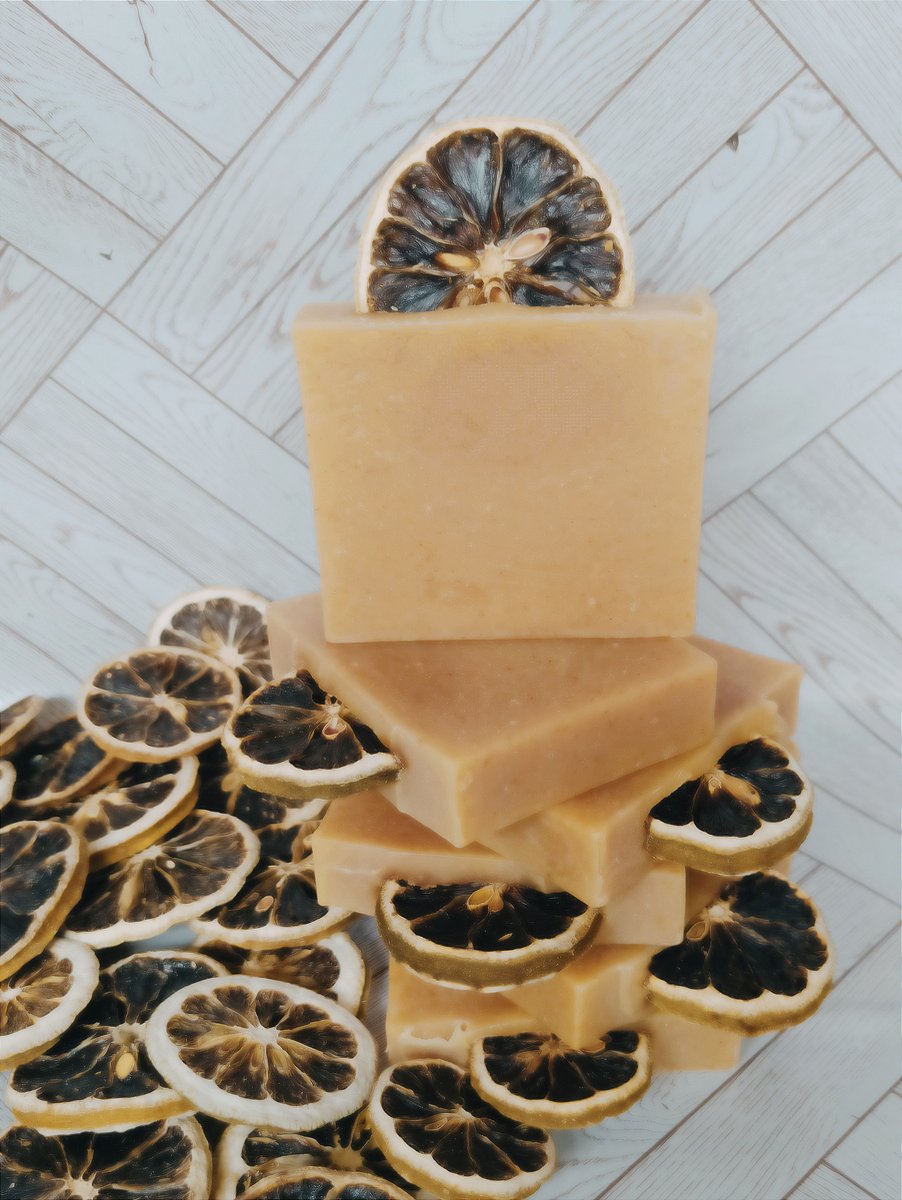 Soapluscious Kurkuma Zeep - Handgemaakt - Biologisch / Savon naturel au curcuma