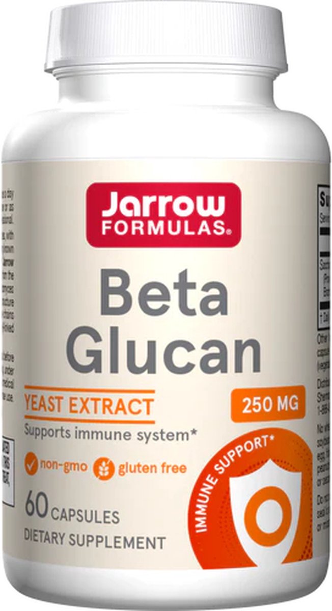 Beta Glucan - Immune Support (60 Capsules) - Jarrow Formulas