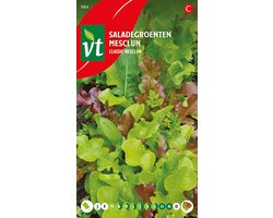 Sla 'Saladegroenten Classic Mesclun' - Grote Variatie voor Verse Salades