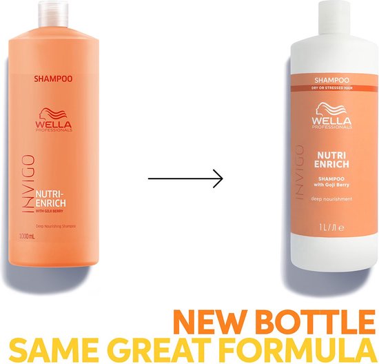 Wella Professionals - Invigo - Nutri-Enrich - Shampooing Cheveux Droog - 1000 ml