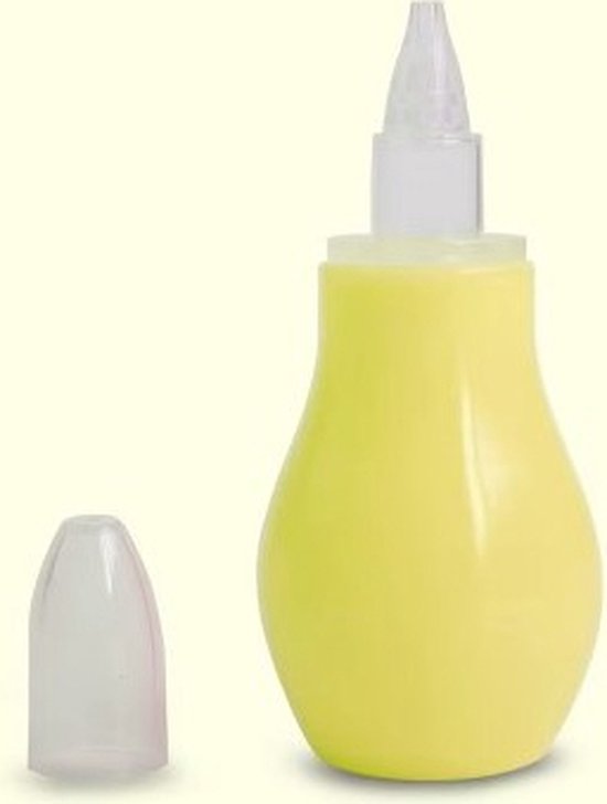 Jumada's Neusreiniger voor Baby en Kind - Neuspompje - Nose Cleaner - Neuspeer - Neuszuiger - Geel