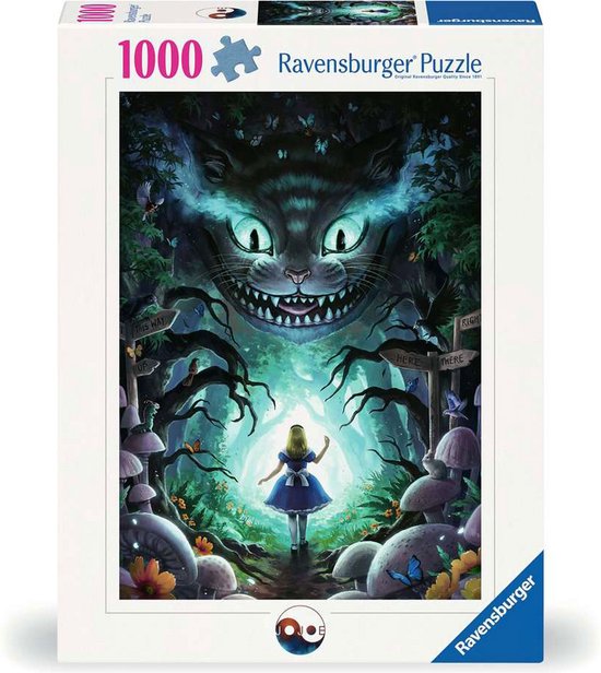 Ravensburger puzzel Disney legpuzzel Alice in Wonderland - 1000 stukjes.