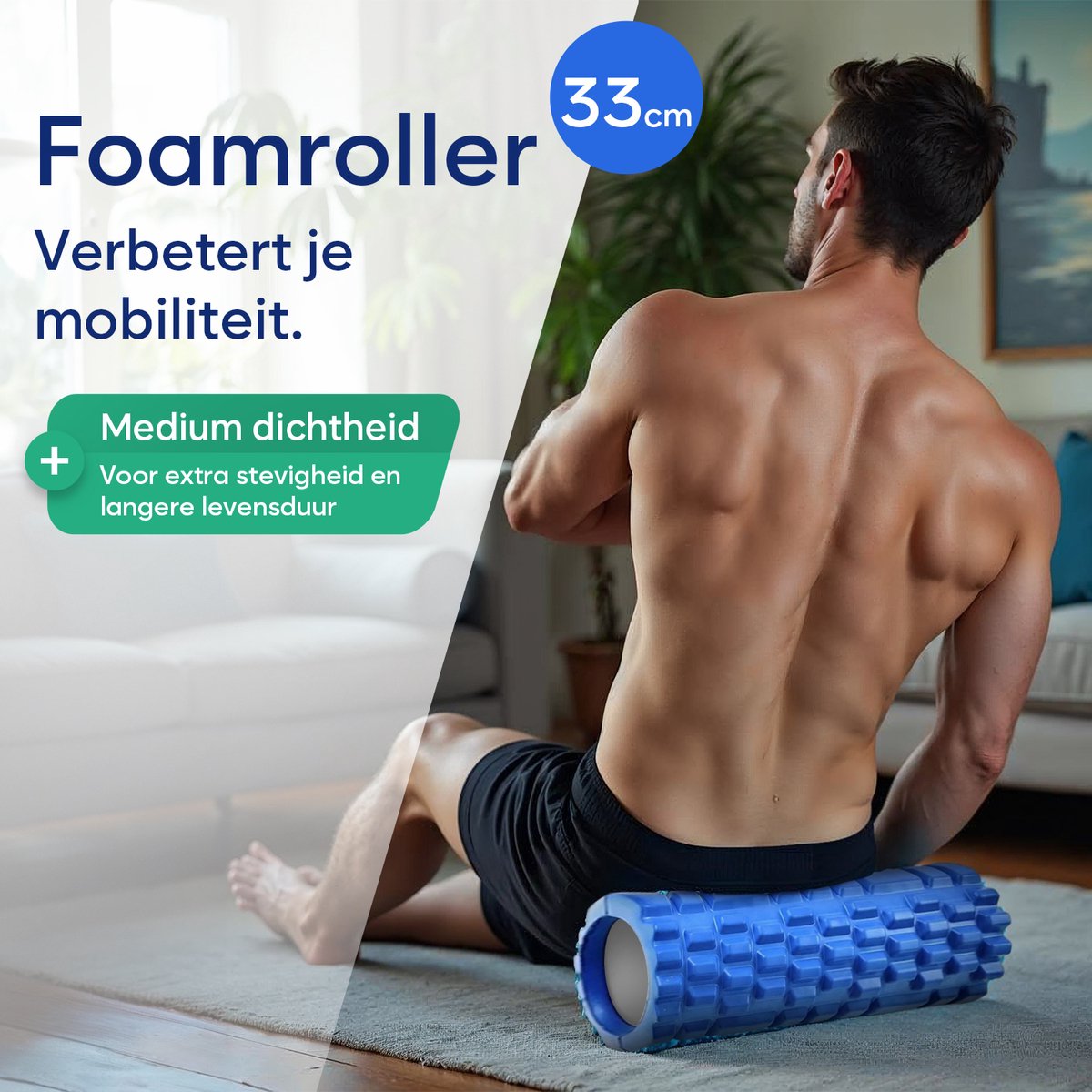 GoGoods Foam Roller 7-in-1 Set - Complete Spierherstel thumbnail 3