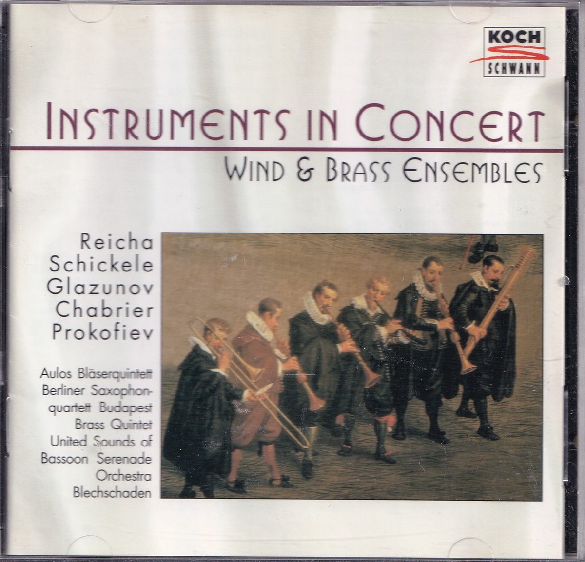 Instruments in Concert, Wind & Brass Ensembles - Diverse componisten - Diverse orkesten