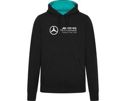 Mercedes 3D Logo Hoody Zwart XXL - AMG - George Russel - Kimi Antonelli - Formule 1 Image
