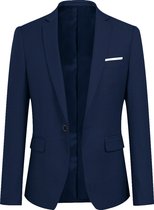 ALLTHEMEN Heren Blazer Suit Jacket - Heren slim fit jas - 3XL