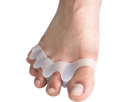 Scoby - Teenspreider - Siliconen - Toe Separator - Pijnlijke Tenen - Voetgezondheid - 2 stuks
