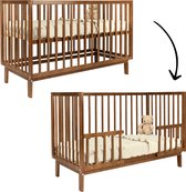 Stokke Sleepi Bett V3 Warm Brown - Mitwachsendes Babybett 0-5 Jahre