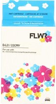 FLWR - Inktcartridge / 22 / Kleur - Geschikt voor Dell
