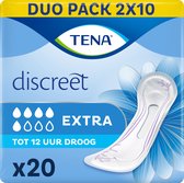 TENA Discreet Extra - verbanden voor urineverlies - 3x20 stuks