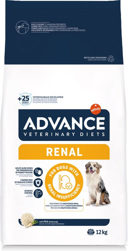 Advance Dog Veterinary Diet Renal Failure Hondenvoer - 12 kg