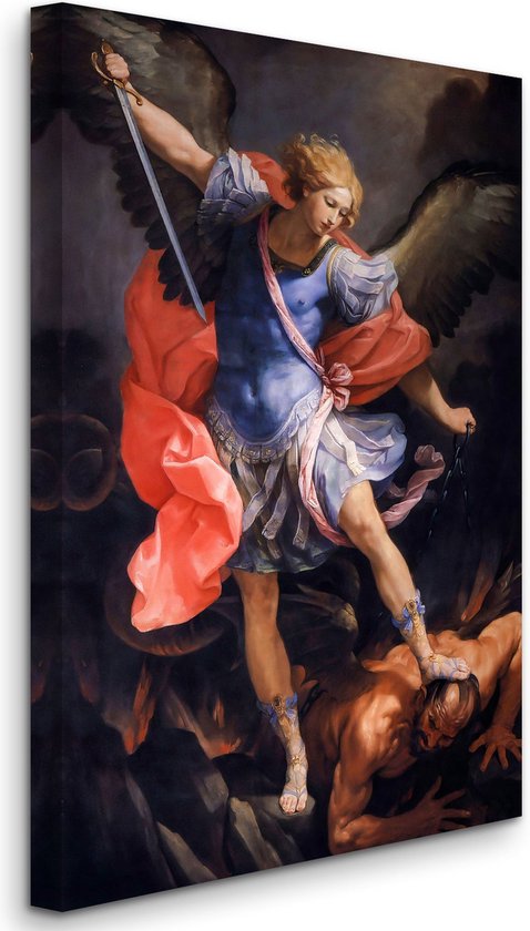 Guido Reni - L'Archange Michel vainquant Satan - L'Archange Michel vainquant Satan (date inconnue) - 3:2
