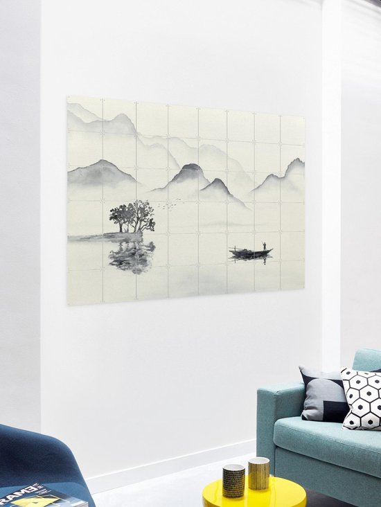 IXXI Matin de pêche - Décoration murale - 100 x 140 cm