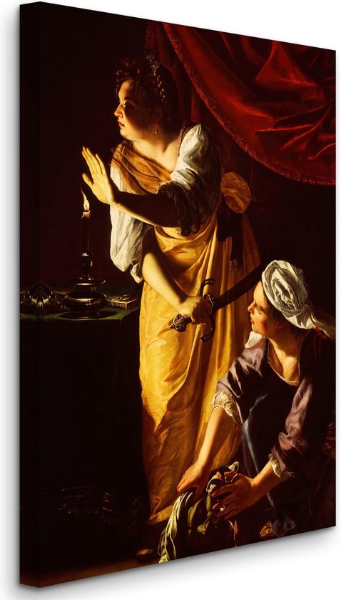 Artemisia Gentileschi - Judith and Maidservant & Head of Holofernes, - Judith en Dienstmeid met het Hoofd van Holofernes (1623-1625) - 3:2