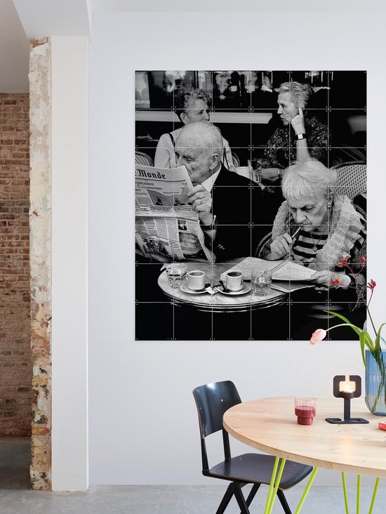 IXXI Implication - Décoration murale - Abstrait - 100 x 100 cm