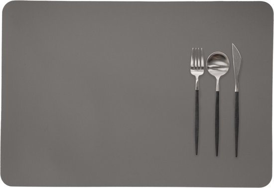 ZICZAC - Set de table TORILL - SET/6 - antidérapant - 30x45 cm - gris