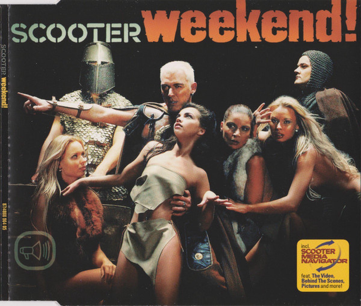 Scooter – Weekend! - 4 Track Cd Maxi Single + Video